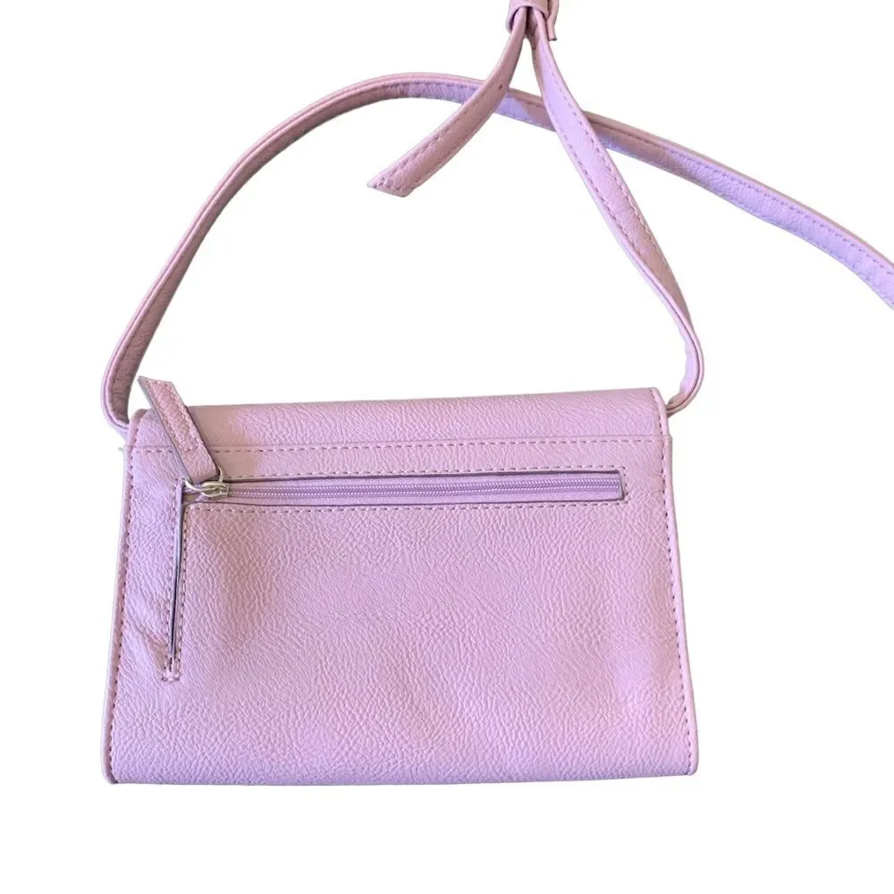 Nine West Lavender Crossbody Purse Adjustable Shoulder Bag - Picture 3 of 9